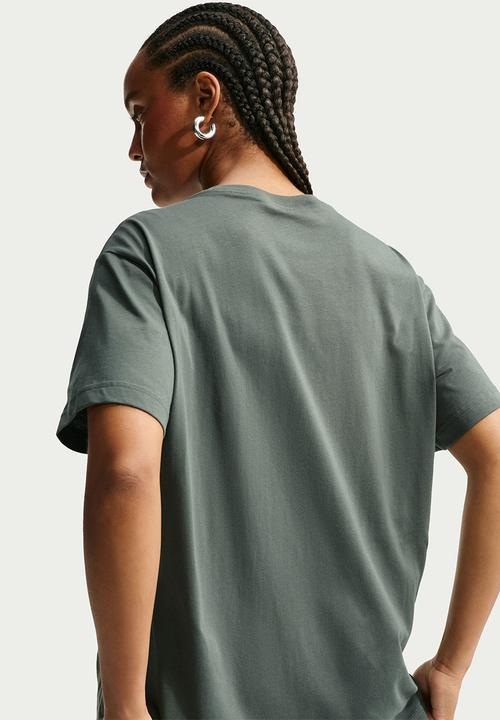 Nike - W Nsw Classic Short Sleeve Tee - Camo Green