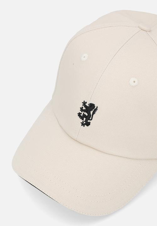 Pringle of Scotland - Pringle Tommy Sandwich Detail Cotton Peak Cap - Stone