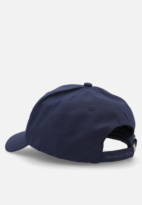 Pringle of Scotland - Pringle Ethan Lion Ingot Peak Cap - Navy