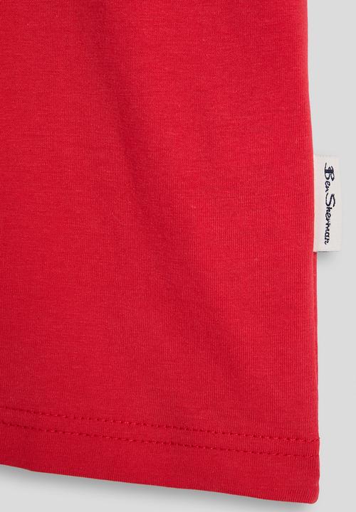 Ben Sherman - Target Tee Shirt - Red