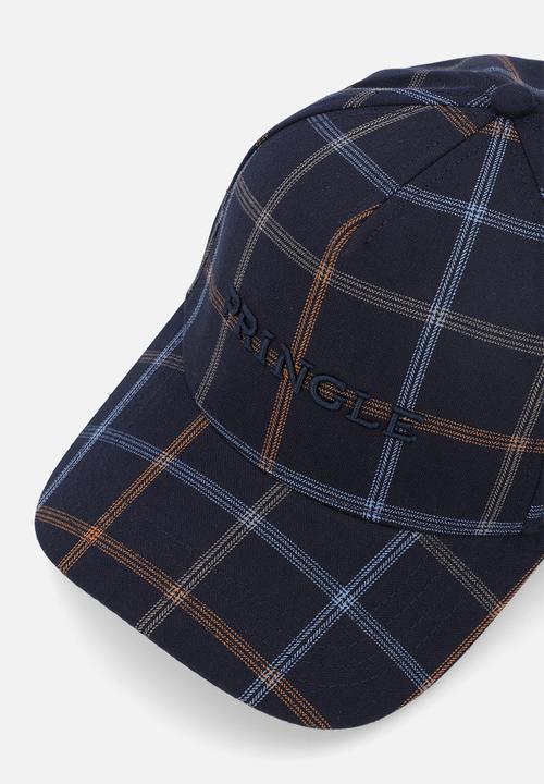 Pringle of Scotland - Pringle Henry Peak Cap - Navy