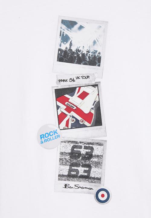 Ben Sherman - Brit Pop Tee Shirt - White