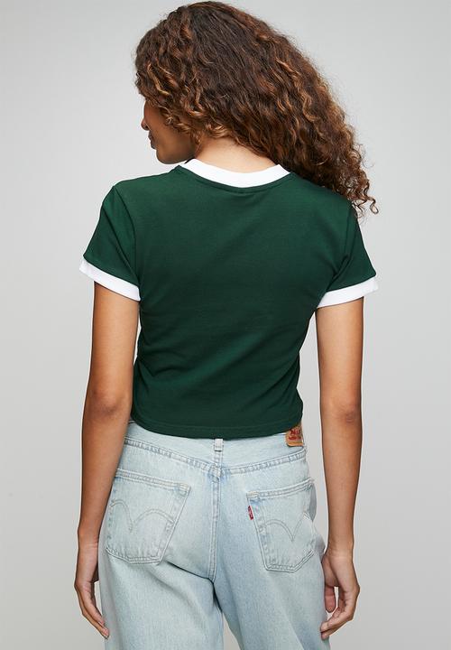 FILA - Juno Crop Top - Scarab/White