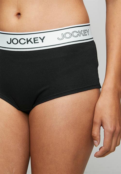 Jockey - Monochrome knicker - black
