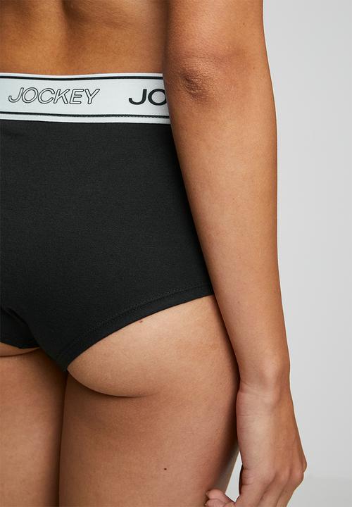 Jockey - Monochrome knicker - black