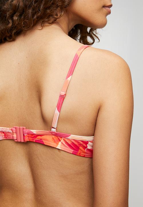 Lizzy - Ladies bikini top - hibiscus