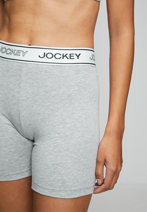 Jockey - Monochrome biker short - grey