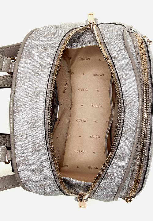 GUESS - Ahb Manhattan ii Large Backpack - Coal Logo