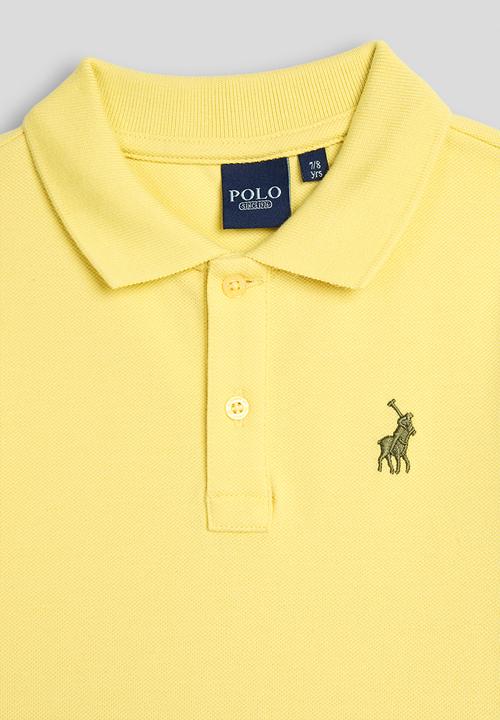 POLO - Boys Austin Ss Golfer - Yellow