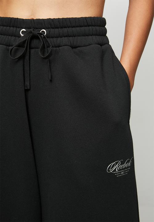 Reebok - Glitz Ribbon Jogger Pants - Black