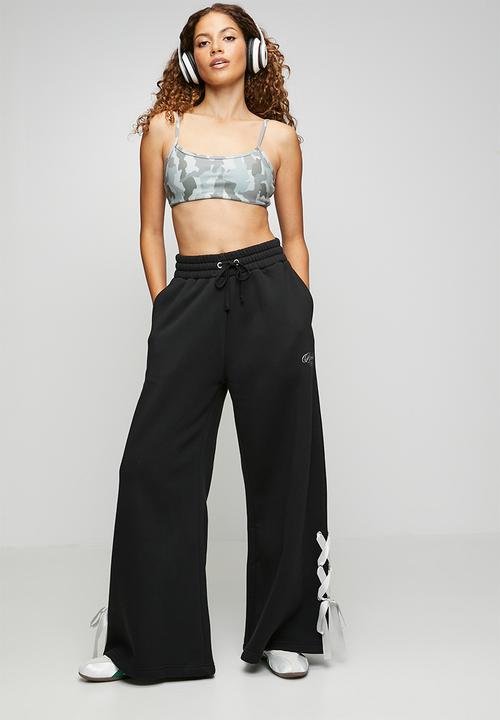 Reebok - Glitz Ribbon Jogger Pants - Black