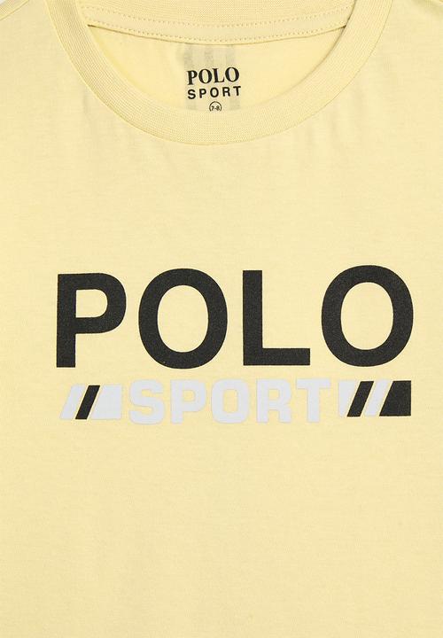 POLO - Boys Bongani Sport Printed Ss Tee - Desert