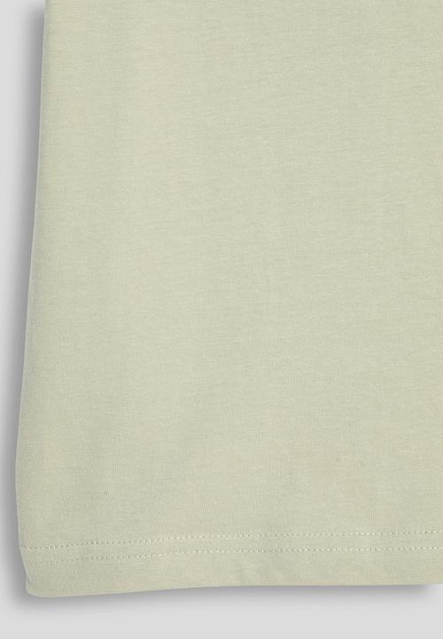 POLO - Boys Mpho Patched Pocket Ss Tee - Fog