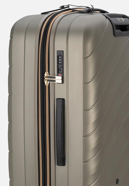 Cellini - Pulse Large Trolley Case - Gold