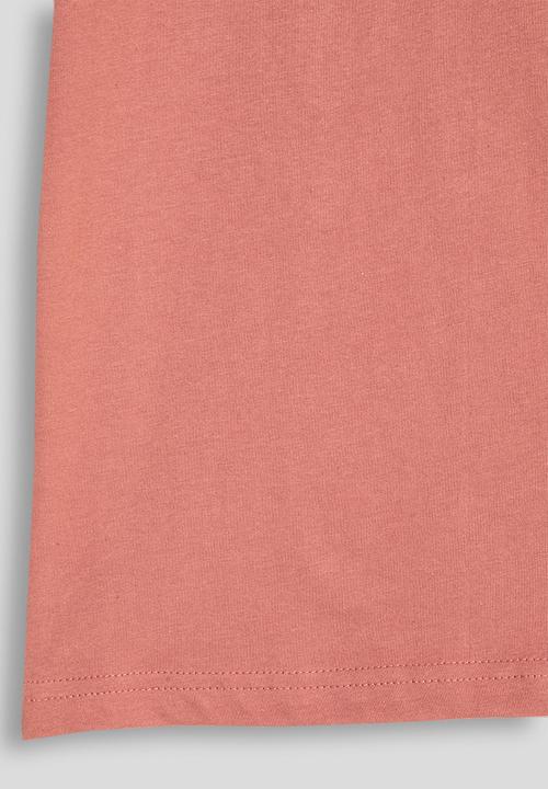 POLO - Boys Mpho Patched Pocket Ss Tee - Rosewood