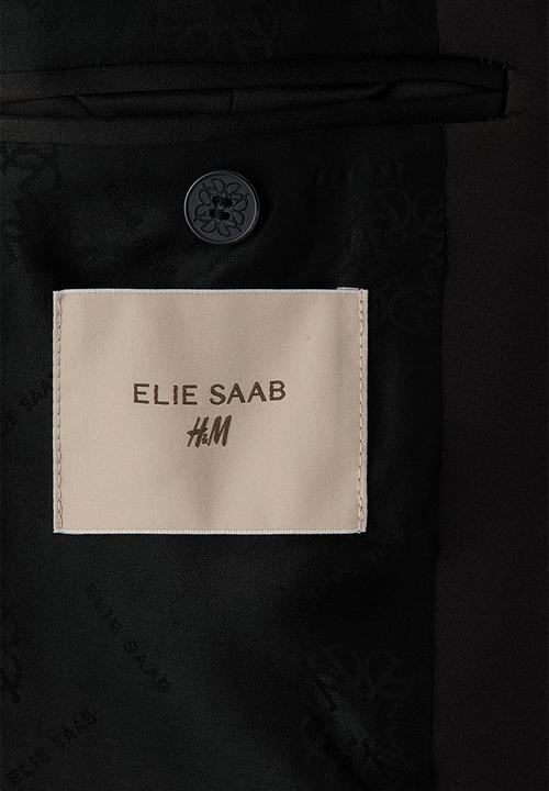 H&M - ELIE SAAB H&M: Sequined blazer - gold-coloured/black