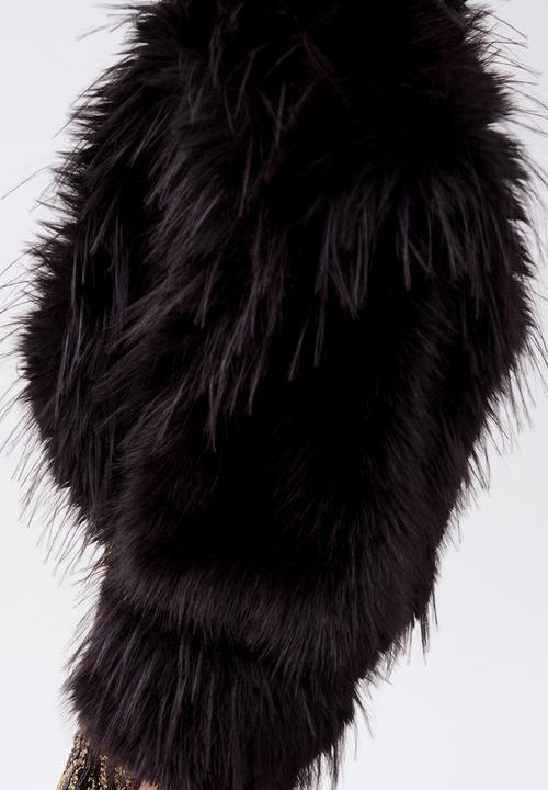 H&M - ELIE SAAB H&M: Fluffy jacket - black