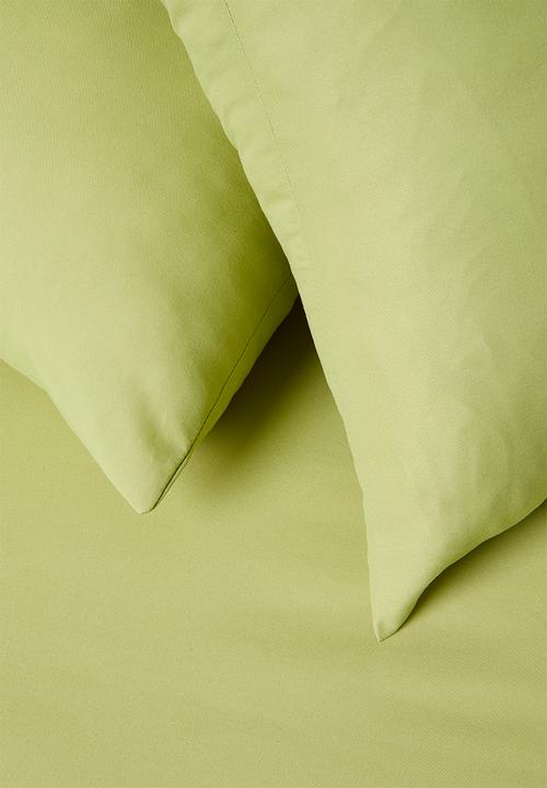 Sixth Floor - Recycled microfibre standard pillowcase set - Medow