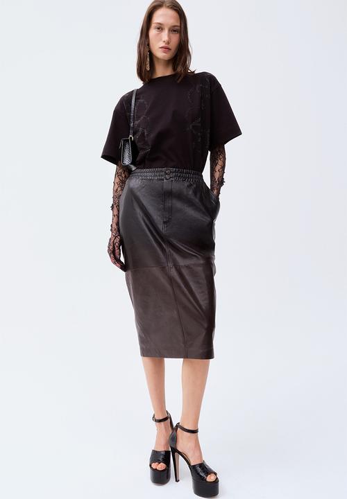 H&M - ELIE SAAB H&M: Embellished t-shirt - black