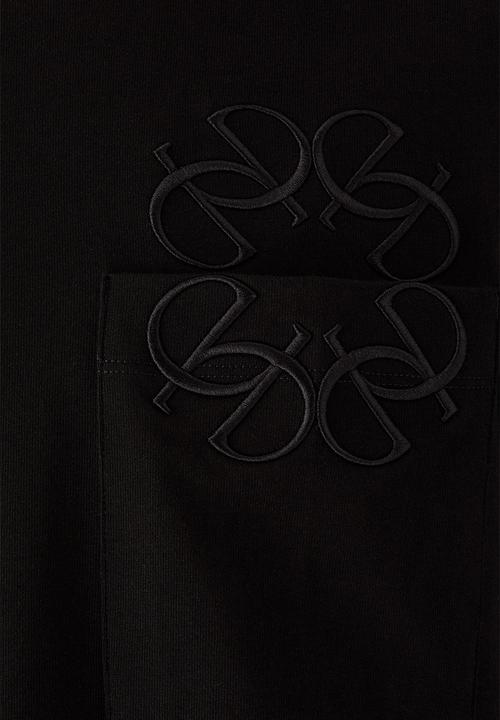 H&M - ELIE SAAB H&M: Embroidered t-shirt - black