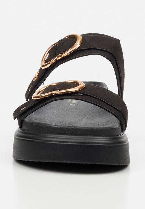 Rock & Co - Absolut 17 double strap chunky sandal - black