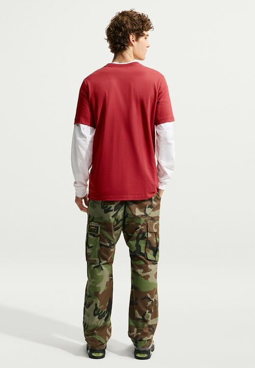 Nike - Nsw Swoosh Tee - Tough Red/White