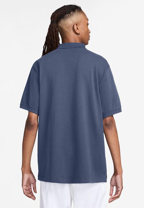 Nike - Club Short-Sleeve Polo Piqué - Diffused Blue/(White)