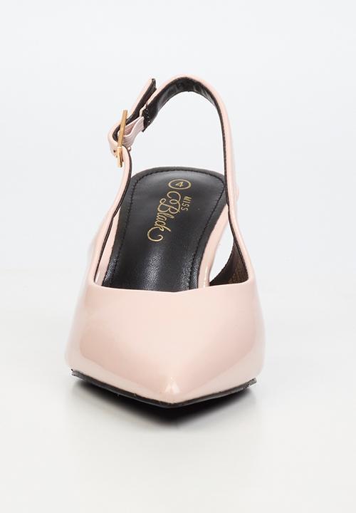 Miss Black - Elvera 1 classic slingback heel - neutral
