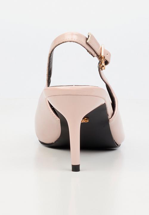 Miss Black - Elvera 1 classic slingback heel - neutral