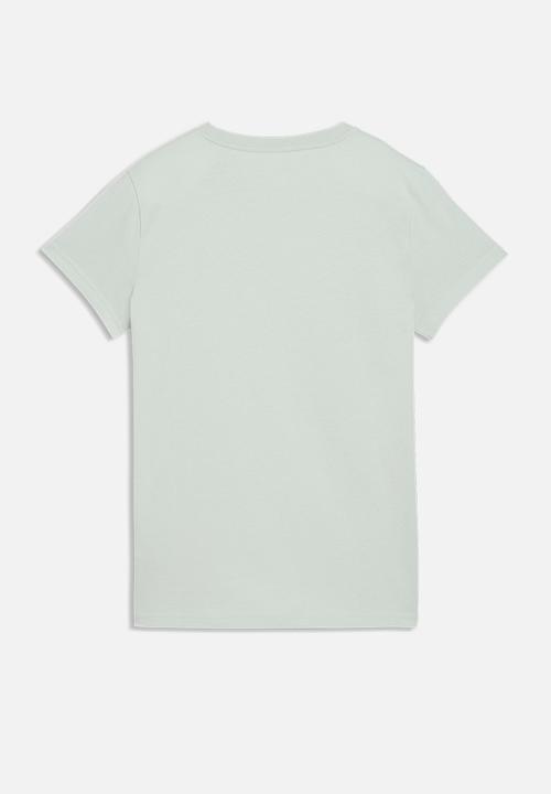 PUMA - Plus ess small no. 1 logo tee (s) - créme de mint