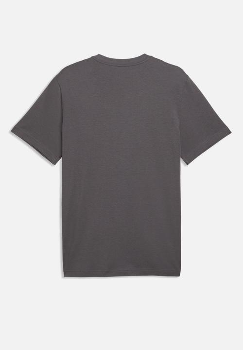 PUMA - Essential Logo Colour T-shirt  - Grey