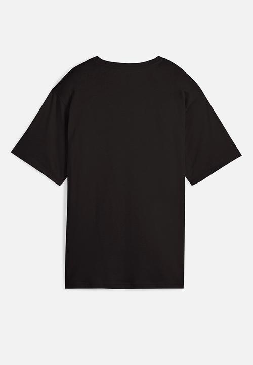 PUMA - ESS Relaxed Tee W -  PUMA Black