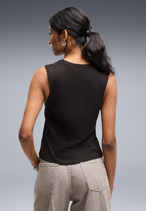 PUMA - Ess No. 1 Logo Slim Tank - Puma Black