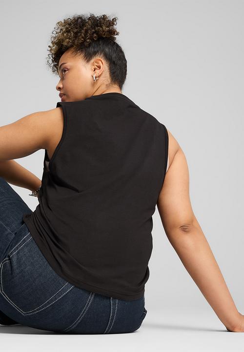 PUMA - Ess No. 1 Logo Slim Tank - Puma Black