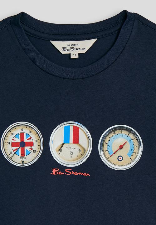 Ben Sherman - Speed Tee Shirt - Navy