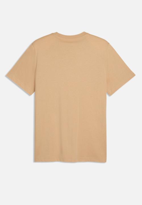 PUMA - Essential Small Logo Centered T- shirt - Brown
