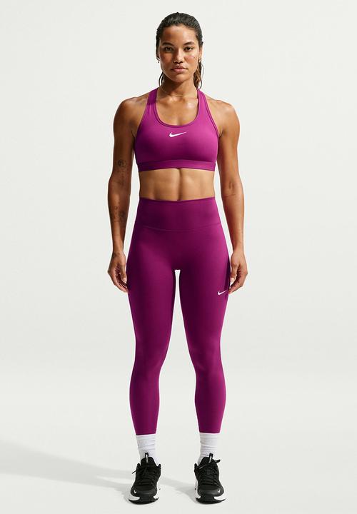 Nike - W Nk Swoosh Med Sports Bra - Trueberry/White