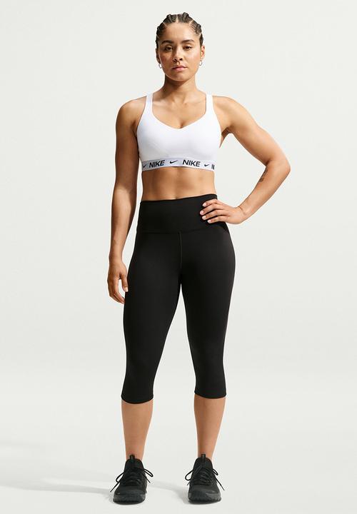 Nike - W Nk Df Indy High Support Bra - White/Stone Mauve/Black