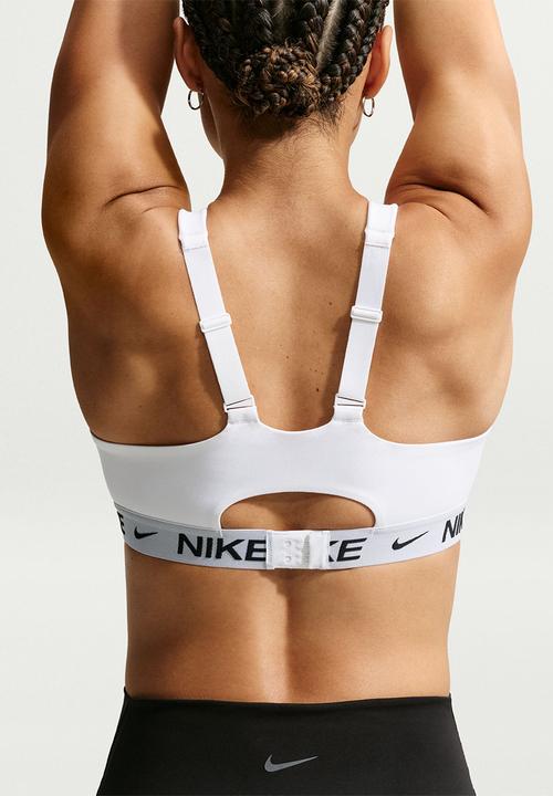 Nike - W Nk Df Indy High Support Bra - White/Stone Mauve/Black