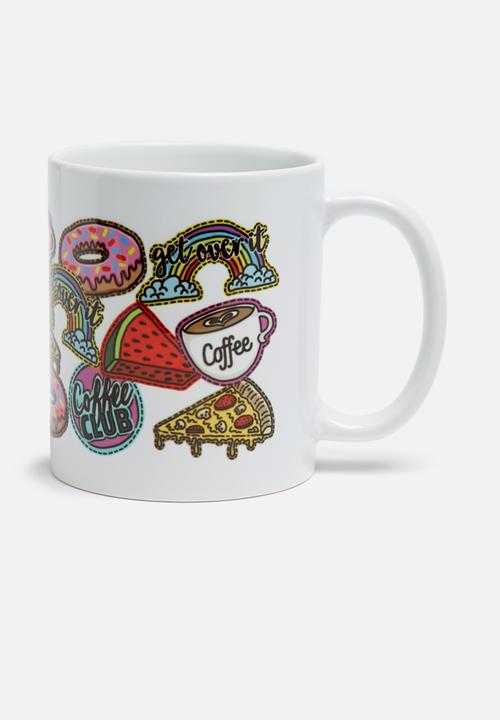 Sixth Floor - Badges mug