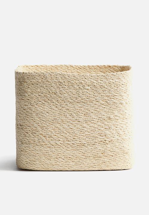 H&M - Seagrass storage basket - beige