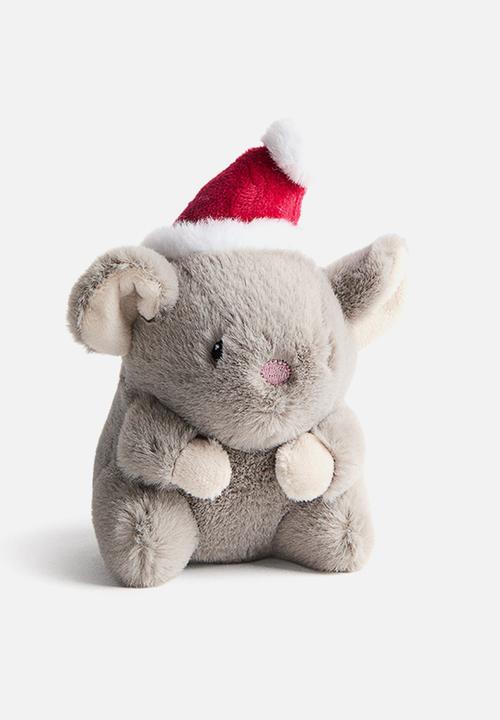 H&M - Christmas soft toy - light greige/mouse