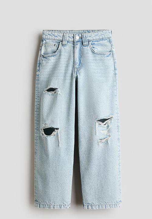 H&M - Baggy fit jeans - light denim blue