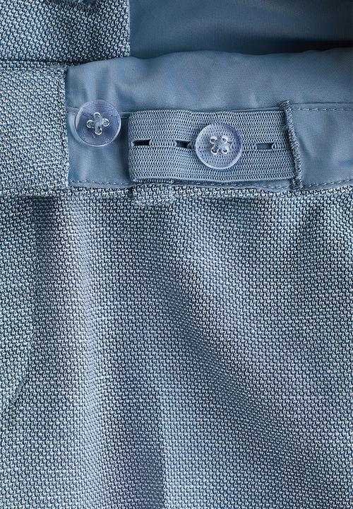 H&M - Linen-blend suit - light dusty blue