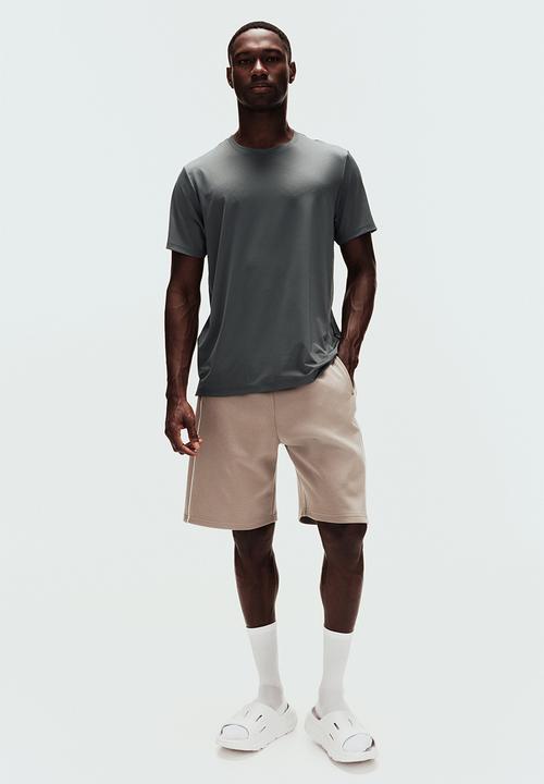H&M - Mesh sports t-shirt with drymove? - teal