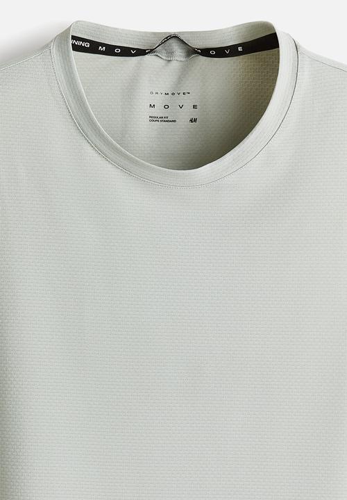 H&M - Regular fit sports vest top with drymove? - light dusty green