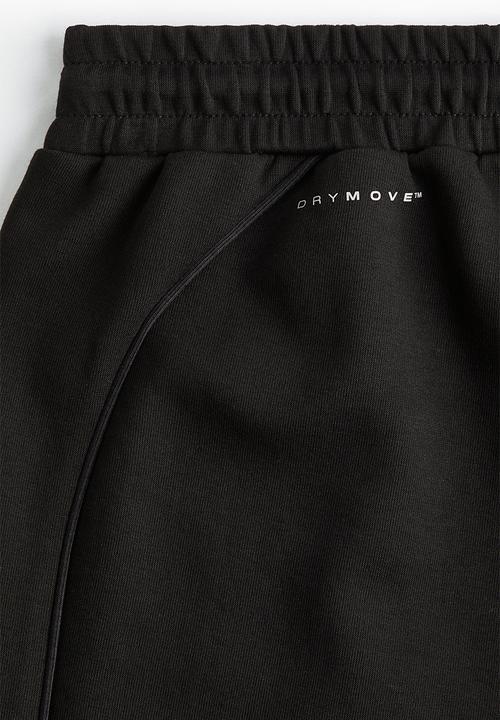 H&M - Loose fit sports shorts with drymove™ - black