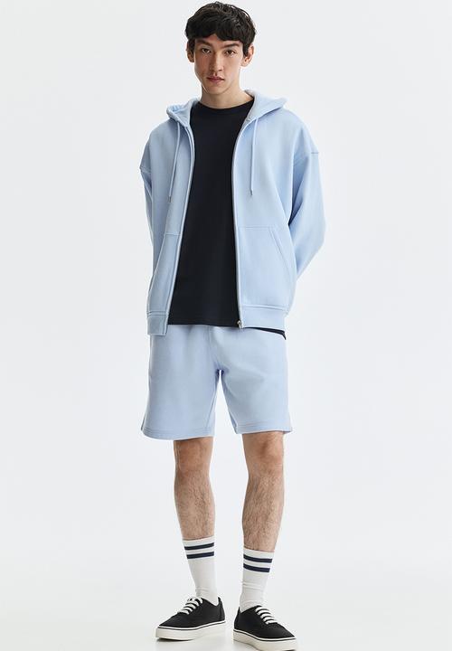 H&M - Regular fit sweatshorts - light blue