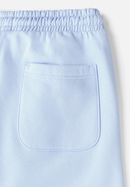 H&M - Regular fit sweatshorts - light blue