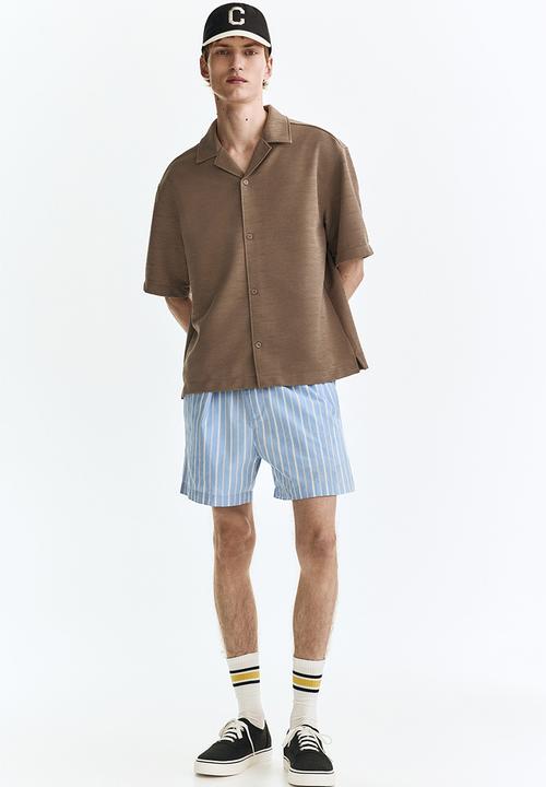 H&M - Loose fit resort shirt - beige